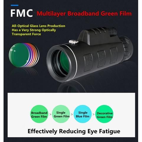 Compact Μονόκυαλο Near Focus 35x50 Day & Night WeatherProof με Πυξίδα